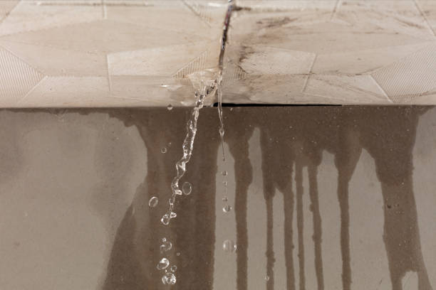 Professional Sewage Cleanup technician working in D'Iberville, MS